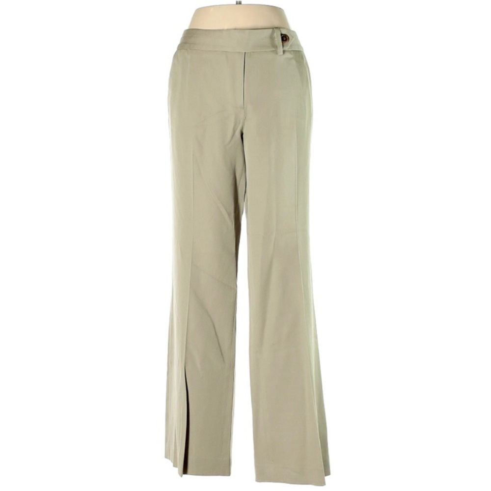 J. Crew Favorite Fit 100% Wool Straight Leg Tan Trouser Dress Pants w/Belt Loops
